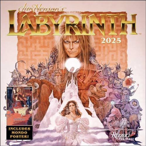 Jim Henson's Labyrinth 2025 Wall Calendar: Original Universe-Publishing Kalender [Mehrsprachig] [Kalender] (Wall-Kalender)