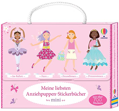 Meine liebsten Anziehpuppen-Stickerbücher mini: Mit über 700 Stickern (Meine Anziehpuppen-Stickerbücher)