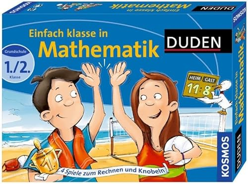 Lernspielsammlung - Einfach klasse in Mathematik 1./2.Klasse: 4 Spiele zum Rechnen und Knobeln