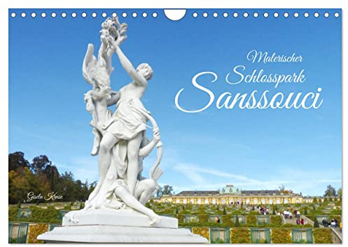 Malerischer Schlosspark Sanssouci (Wandkalender 2026 DIN A4 quer), CALVENDO Monatskalender: Eine traumhafte Parkanlage, die auf Friedrich den Großen zurückgeht (CALVENDO Orte)