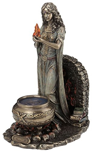 Brigid keltische Göttin Statue Figur Skulptur Wicca keltisch