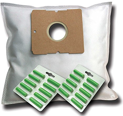 20 Staubsaugerbeutel + 20 Duftstäbe geeignet für Quigg VC 13-B