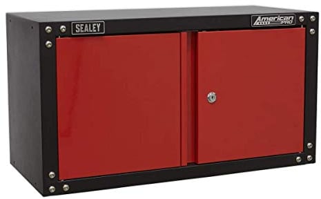 Sealey Armario de Pared Modular 2 Puertas, Metal, Multicolor, 665 mm