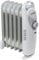 AMOS 6-Fin 800W Oil Filled Radiator with Adjustable Thermostat Home Office Portable Heater