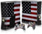 SKINOWN Vinilo adhesivo para consola Xbox 360 Slim y mandos a distancia, bandera americana