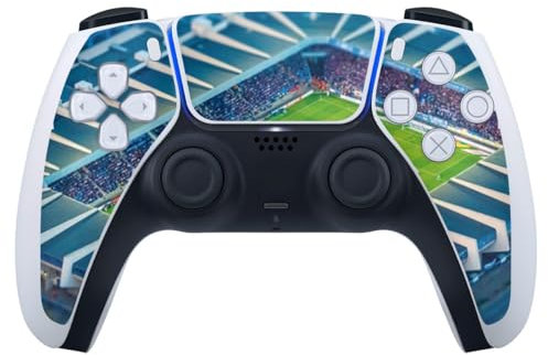 DeinDesign Skin kompatibel mit Sony PlayStation 5 Controller PS5 Folie Sticker Offizielles Lizenzprodukt VFL Bochum Stadion