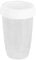 Agatige Flour Sifter Powder Shaker, Coffee Cocoa Dredges Icing Sugar Salt Shaker with Fine-Mesh Lid Plastic Power Can for Baking Cooking Home Restaurant