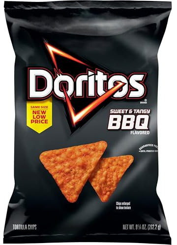 Doritos Tortilla Chips Sweet & Tangy BBQ, 9.25 Oz