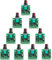 RUNCCI-YUN 10pcs PWM Controlador de Velocidad del Motor, Bajo Voltaje DC 1.8V-12V Interruptor de Controlador Ajustable,potenciometro 12v, con Perilla de Control Velocidad