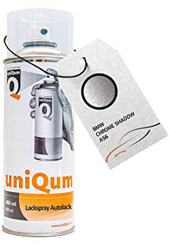 uniQum Autolack Spraydose für BMW CHROME SHADOW A56 Autolack Reparatur 400 ml