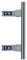 easyPART Kompatibel/Ersatz für LIEBHERR 9096536 Handgriff Türgriff Hebelgriff Stange Türhandgriff Edelstahl Kunststoff grau 7429892 Kühlschrank Kühlgefrierkombination CTA315320B CTPA255320 CTPA255320A