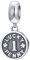 Lucky Penny 1 Dangle Charms, 925 Sterling Silber UK Glück Geld Münze Anhänger mit vier Blatt Klee antike Perlen, passen Pandora Geburtstag Armband, Geschenke für Tochter/Sohn/Mama