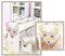 EHOMERY Tischwäsche Chabby Chic, Tischläufer Filz Lila Quastenstickerei Tischläufer Polyester 40x220CM