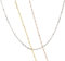 Ardeo Aurum Unisex Damen Herren Kette aus 375 Gold Rotgold Singapurkette Halskette 1,2 mm Breite und 45 cm Länge mit Federringverschluss