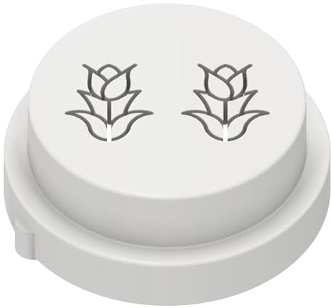 Pastidea - Matrize aus POM Tulpe Blume kompatibel mit Philips Pastamaker Avance und Serie 7000
