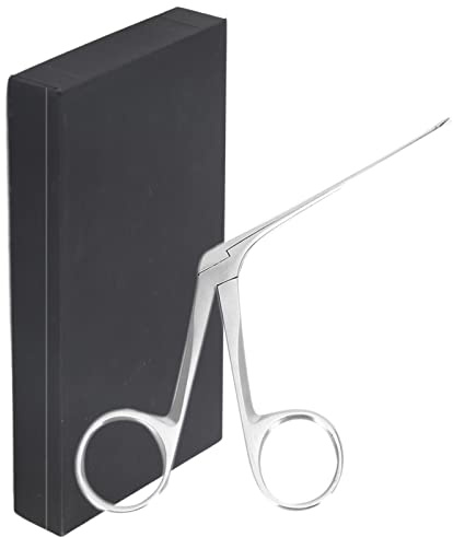 TOUISEDGI Pince Auriculaire Professionnelle, Pince Auditive De Nettoyage D'oreille En Acier Inoxydable Durable Et Sûre Pour le Traitement des Oreilles Nettoyage des Oreilles 7.5cm