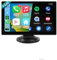 AWESAFE Wireless CarPlay und Android Auto Display, 9 Zoll Touchscreen CarPlay Digital Media Receiver für Auto, Mirrorlink, Bluetooth, GPS Navigation für LKW PKW KFZ