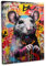 Hustling Sharks® Tierbilder auf Leinwand als XXL Wandbild Rat Problem - Tierbilder im Hochformat, Ratte Bild, Wandbild Tiere, Ratte Leinwand, Bilder Deko Wohnzimmer, Bilder Deko Wand