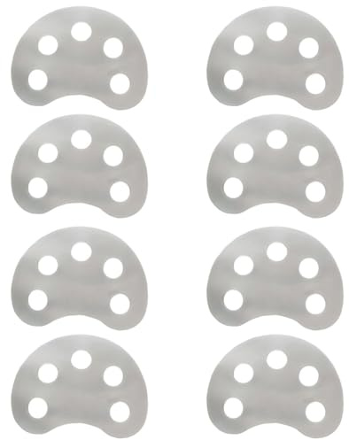 Toyvian 8stücke Piano Finger Trainer Praktische Fingerkraft-trainingsgeräte Für Musiker Halbtransparent Optimal Für Klavier Und Gitarrenspiel Und Tragbar