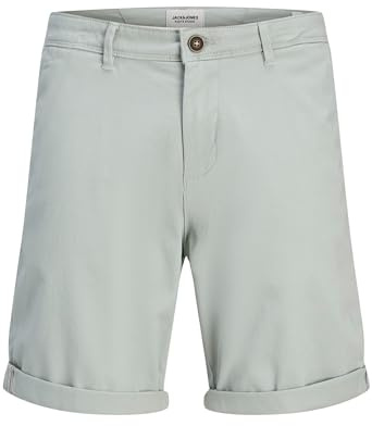 JACK & JONES Chino Shorts Regular Fit Chino Shorts Aqua Gray, M