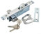 AJVAAIAC ZiAlloy Serrure de sécurité invisible avec clés pour portes coulissantes de cuisine balcon 35-55 mm de largeur