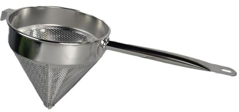 KESOTO Colador de Caldo de 8 Pulgadas Colador de Puré para Filtrar Los Fondos