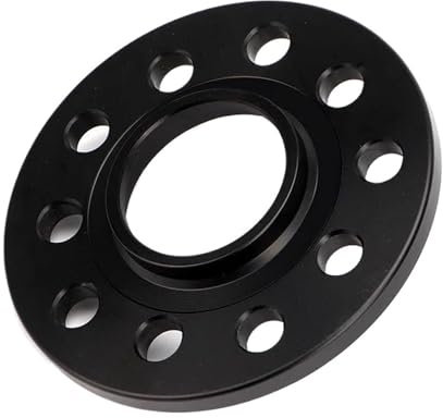 Für B&MW E46 E30 E36 E90 E91 E92 E93 E81 E82 E87 E88 Z3 E36 Z4 E85 E86 2 Stück 3/5/8/12/15/20 Mm PCD 5x120 72,56 Mm Spurverbreiterung Adapter Nabenzentrierung Spurverbreiterung(2PCS Black 12MM)