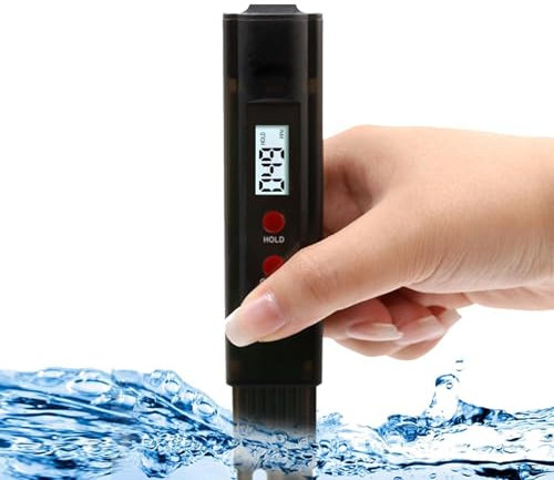 Testeur De Dureté De L'eau Numérique – Mesureur De Dureté De L'eau, Testeur D'eau De Précision De Lecture | Testeur De Qualité De L'eau À Lecture Instantanée Polyvalent, Gamme, Kit De Test D