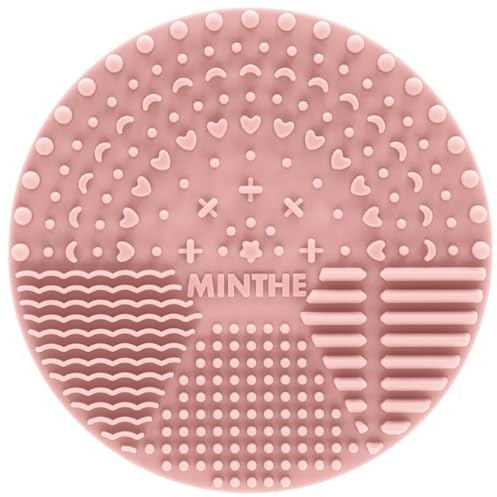 MINTHE™ Make-up-Pinsel-Reinigungsmatte, 2 Stück, Silikon-Reinigungspad