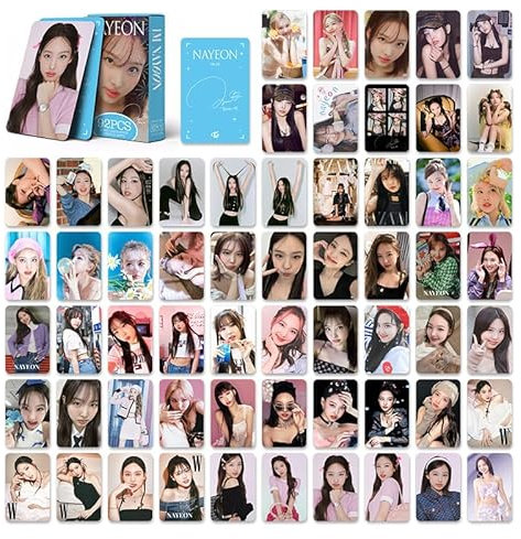 ZRHMCJEN 92Pcs Photocards Im Nayeon Pop Cards New Album Cards Collectpostales Nayeon 60 Cards 32 Stickers Mini Photo Cards/Na Abcd