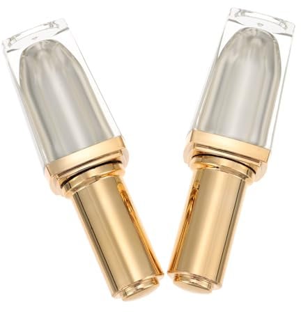 CALLARON 2pcs Light Empty Nail Polish Bottle with Brush Lid Refillable Varnish Sub Bottle for Nail Treatments Great present for Manicure Lovers