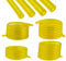 Strimmer Fuel Line Kit for Lawnmower & Chainsaw – 4 Sizes Petrol Fuel Hose Tubes – Durable Fuel Pipe for Blower, Trimmer, Pressure Washer – Universal Flexible Gas Line 1 m Each