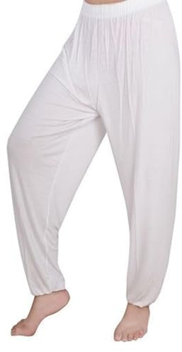 XUHCLY Pantaloni da Allenamento Uomini Donne per Kung Fu Tai Chi Arti Marziali,Abbigliamento Cinese, Pantaloni per Tai Chi Qi Gong Wing Chun Tuta Casual(Size:S (Weight 50-75kg),Color:A)