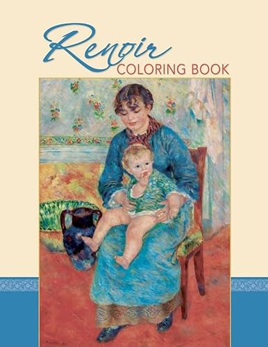 Renoir Colouring Book