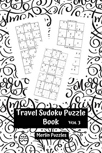 Travel Sudoku Puzzle Book: Easy to Hard Levels | 150 Puzzles With Solutions | Handy Travel-Friendly | Fits Easily Into Handbag or Backpack