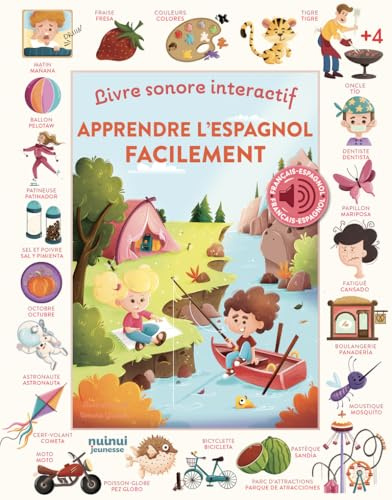 Apprendre l'espagnol facilement - Livre sonore interactif