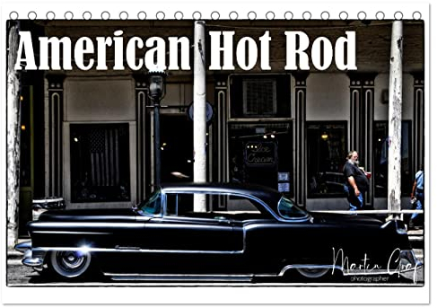 American Hot Rod (Tischkalender 2025 DIN A5 quer), CALVENDO Monatskalender