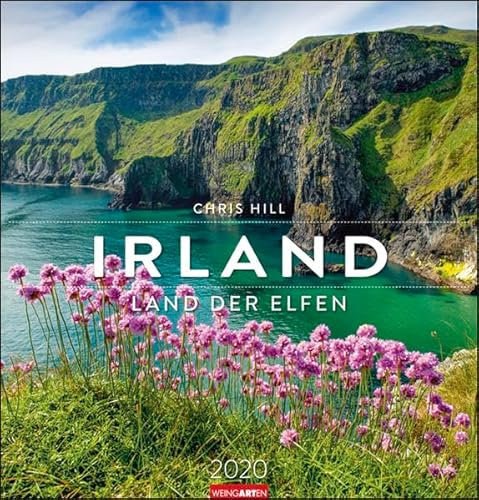 Irland: Land der Elfen. Wandkalender 2020. Monatskalendarium. Spiralbindung. Format 46 x 48 cm