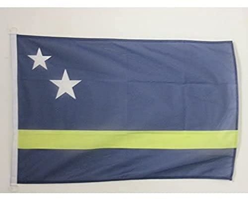 AZ FLAG Bootflagge Curaçao - 45x30 cm - Holländische Bootsfahne 30 x 45 Cm Marine Flaggen - Flaggen