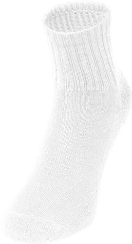JAKO Sportsocken kurz 3er Pack Weiss, 5 (43-46) Ohne Geschlecht