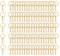 100 Stück 25mm Schlüsselring mit Kette Schlüsselanhänger mit Spaltringe für Schlüssel Handwerk DIY, Schmuckherstellung, Rostfreies Metall (Goldene)