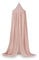 Jollein Baldachin Vintage Pale Pink - Höhe 245 cm - Betthimmel Babybett Kinderzimmer - Rosa, Altrosa