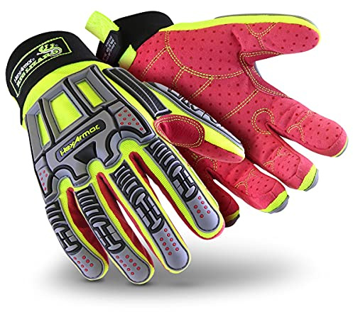 HexArmor Cut and Heat Resistant Impact Protection Work Gloves | Rig Lizard® Series 2028X | X-Large