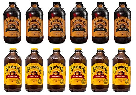 Bundaberg Root Beer & Ginger Beer Mixed Pack (12 Bottles)