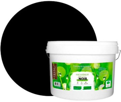 BOX DECO COULEURS Natura ökologische Wandfarbe innen matt 10L schwarz