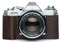 Handmade Genuine Real Leather Half Camera Case Bag Cover for Canon AV-1 AV1 Film Camera Coffee color