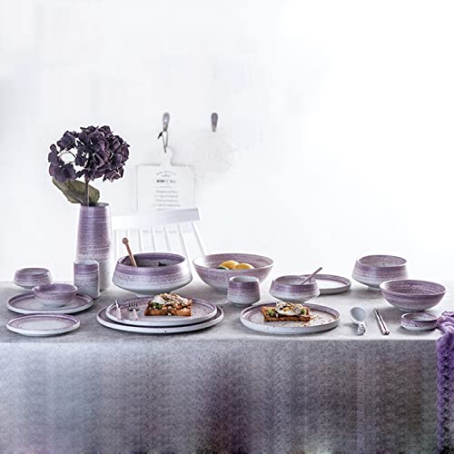 Servizio Piatti in Ceramica, Servizio Piatti in Gres 40 Pezzi, Servizio per 8, Servizio Piatti e Ciotole in Porcellana