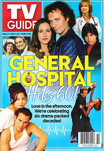TV GUIDE MAGAZINE - MAR. 27 / APR. 9, 2023 - GENERAL HOSPITAL HITS 60! - BRAND NEW