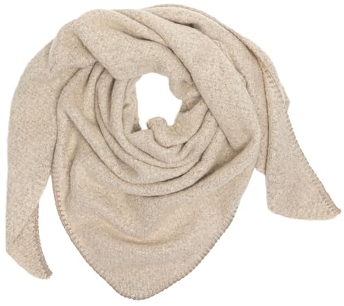 Caspar SC525 Damen mitteldicker XXL Winter Schal Dreieckstuch unifarben