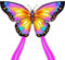 HONBO Schmetterling Drachen Butterfly Kites, flugdrachen für Kinder und Erwachsene,Einfach zu fliegen Riesige Drachen für Kinder(Pink)